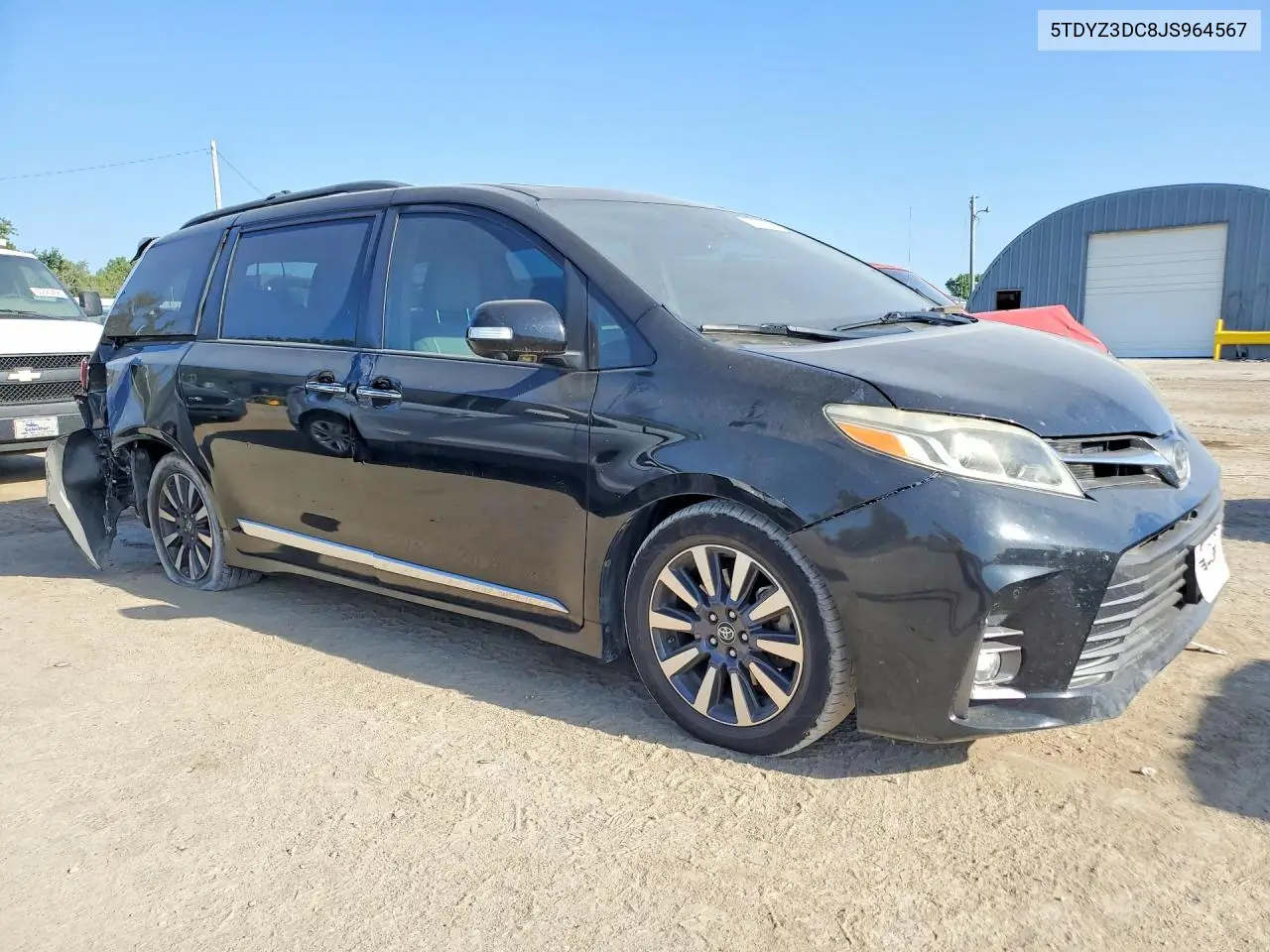 2018 Toyota Sienna VIN: 5TDYZ3DC8JS964567 Lot: 61186016