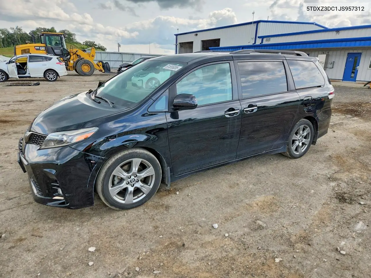 2018 Toyota Sienna Se 8-Passenger VIN: 5TDXZ3DC1JS957312 Lot: 61555006