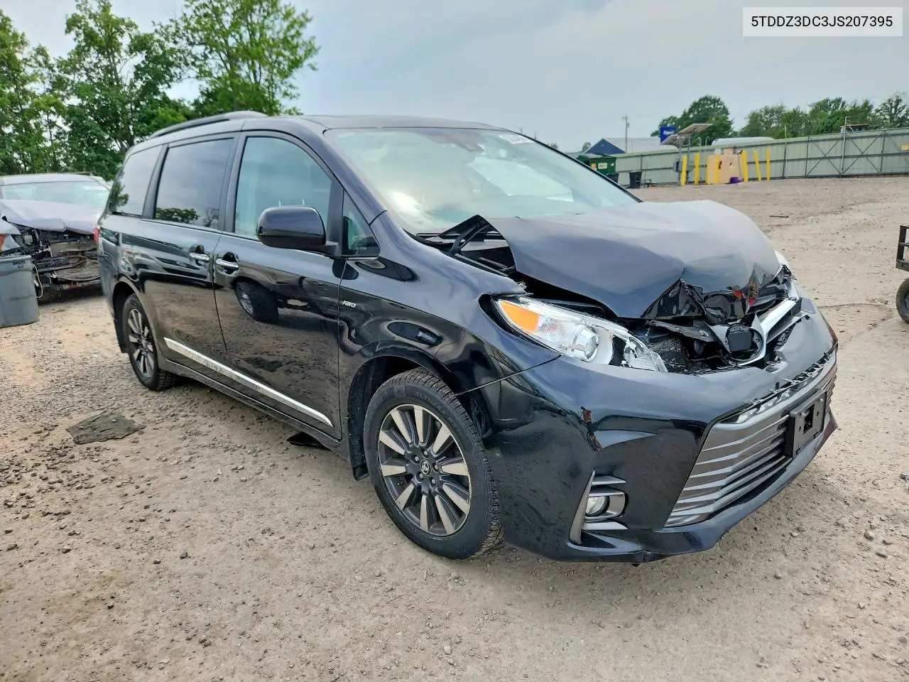 2018 Toyota Sienna Xle 7-Passenger VIN: 5TDDZ3DC3JS207395 Lot: 62054656