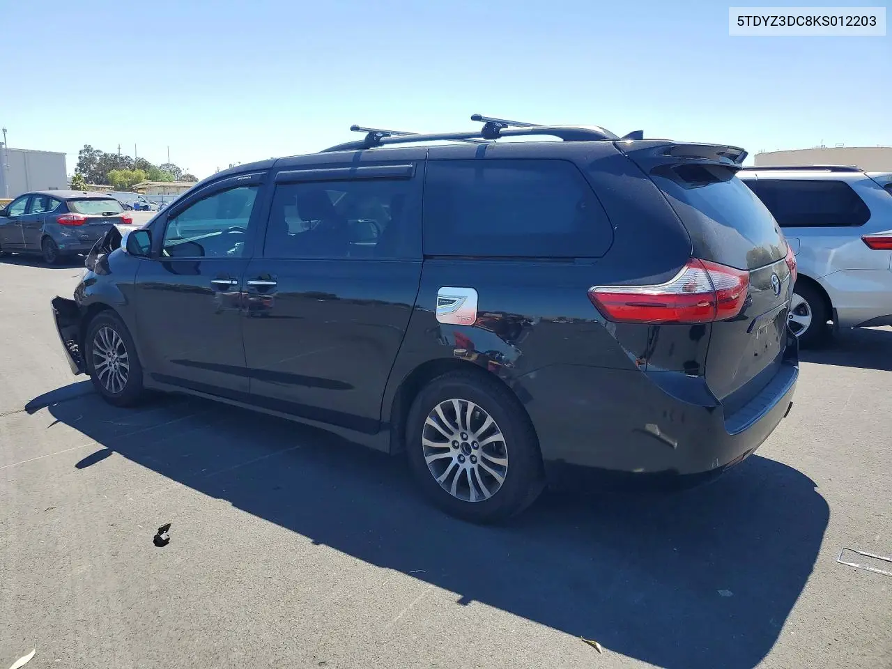 2019 Toyota Sienna Xle 8-Passenger VIN: 5TDYZ3DC8KS012203 Lot: 61482036