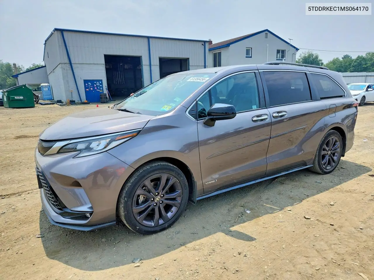 2021 Toyota Sienna Xse VIN: 5TDDRKEC1MS064170 Lot: 61356456