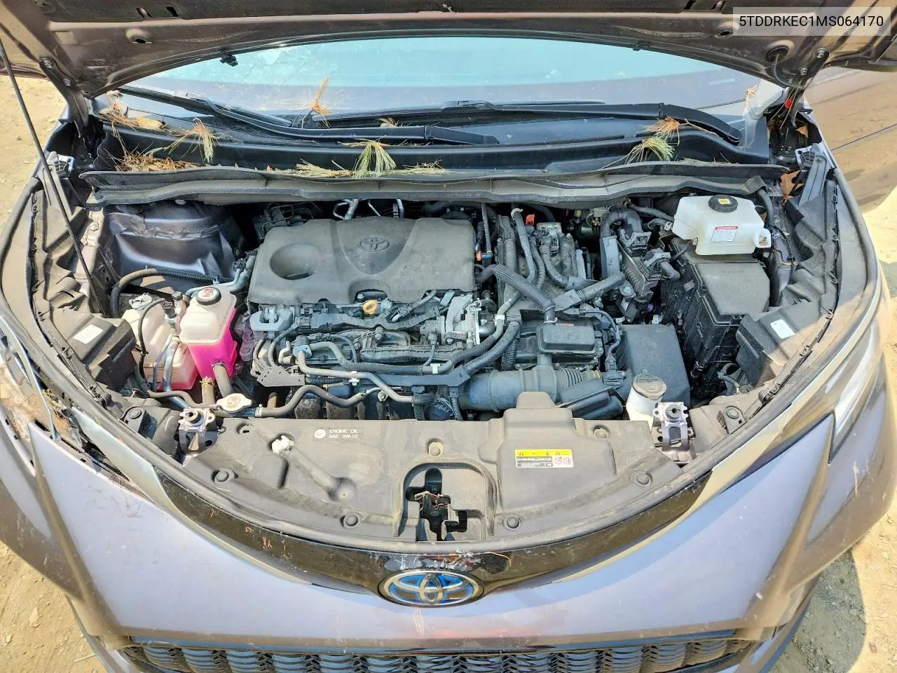 2021 Toyota Sienna Xse VIN: 5TDDRKEC1MS064170 Lot: 61356456