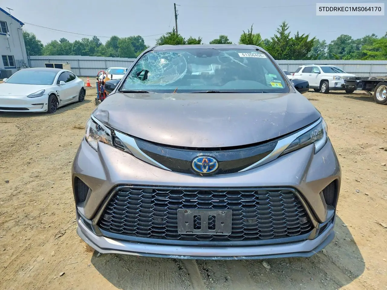 2021 Toyota Sienna Xse VIN: 5TDDRKEC1MS064170 Lot: 61356456