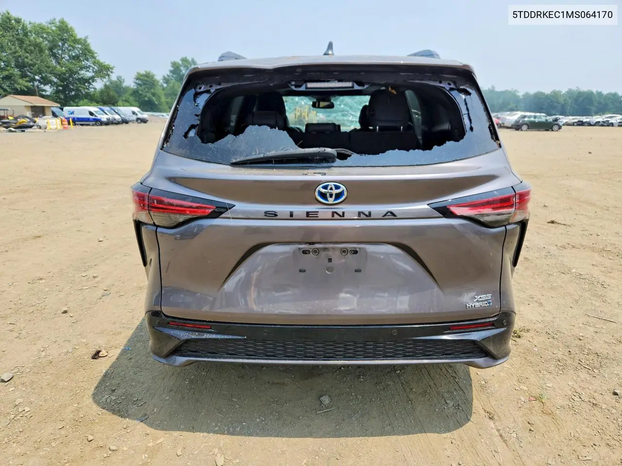 2021 Toyota Sienna Xse VIN: 5TDDRKEC1MS064170 Lot: 61356456