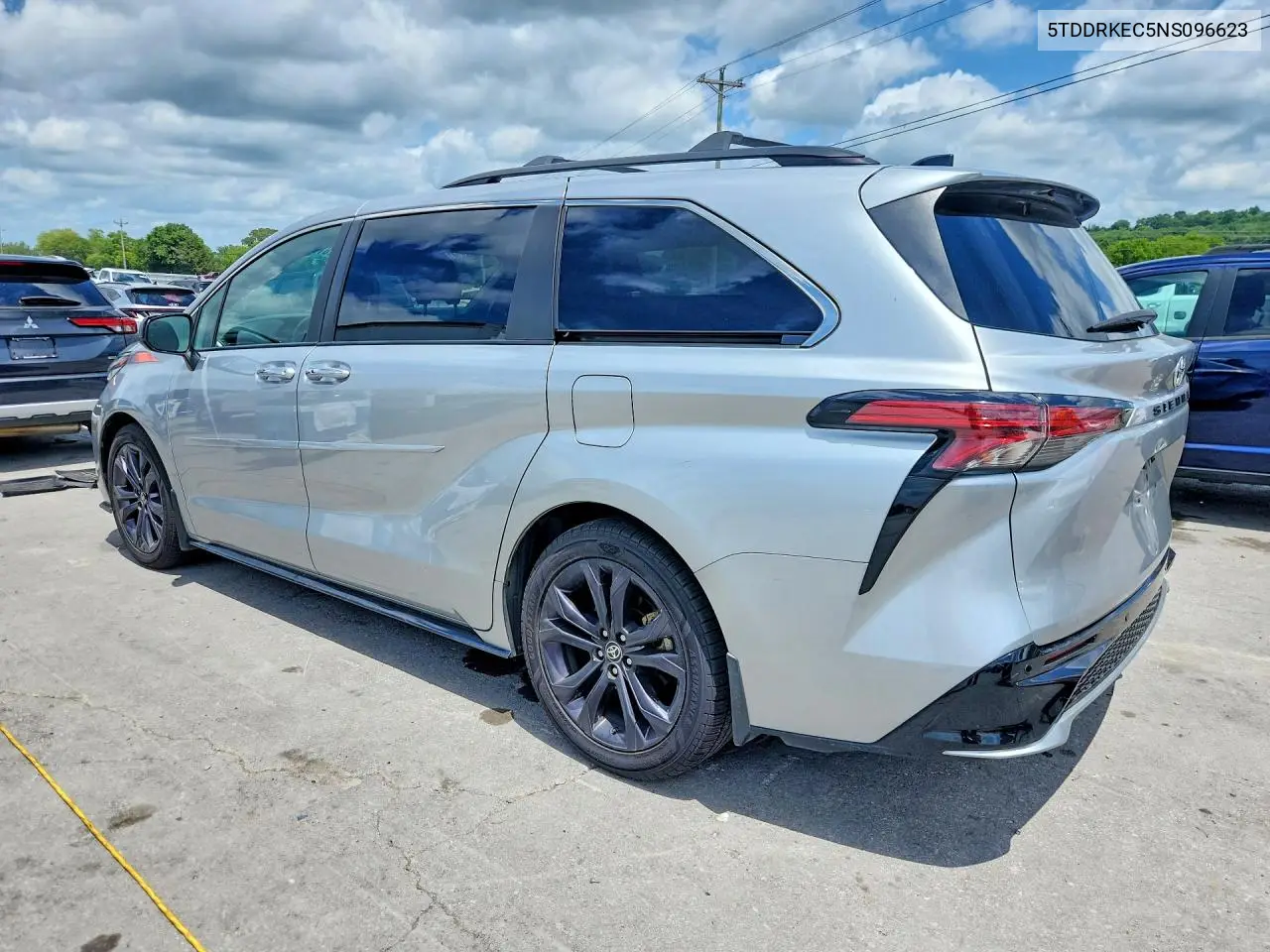 2022 Toyota Sienna Xse VIN: 5TDDRKEC5NS096623 Lot: 61746266