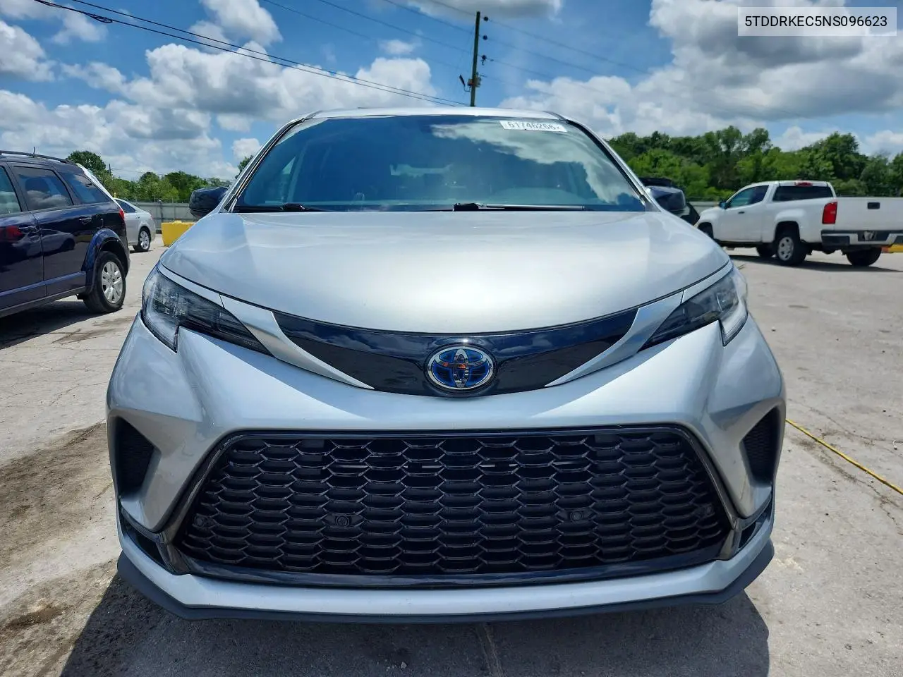 2022 Toyota Sienna Xse VIN: 5TDDRKEC5NS096623 Lot: 61746266