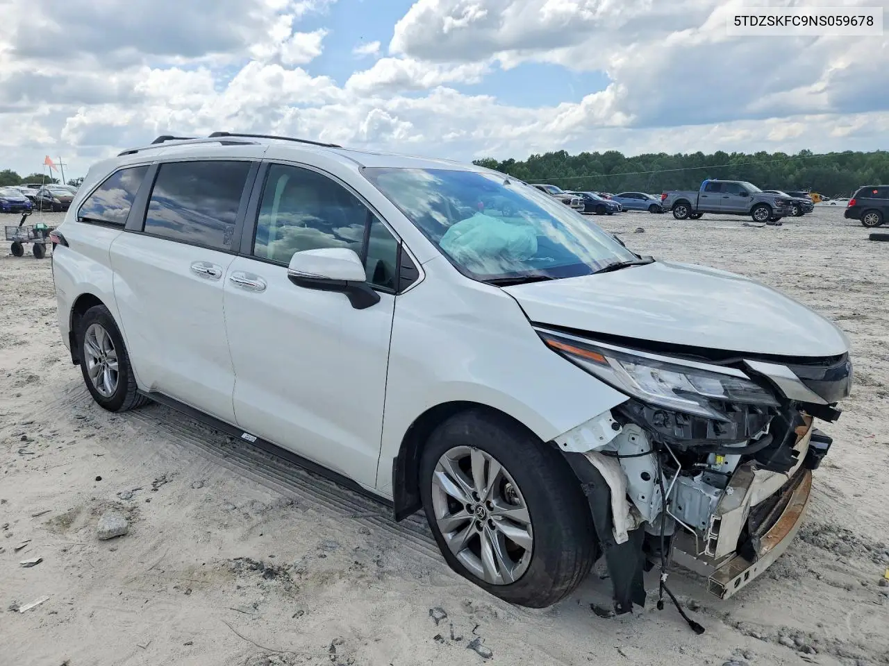 2022 Toyota Sienna Limited 7-Passenger VIN: 5TDZSKFC9NS059678 Lot: 61899746