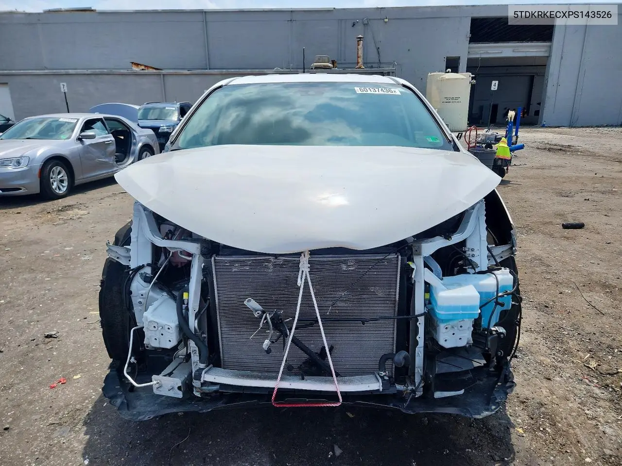 2023 Toyota Sienna Le VIN: 5TDKRKECXPS143526 Lot: 60137436