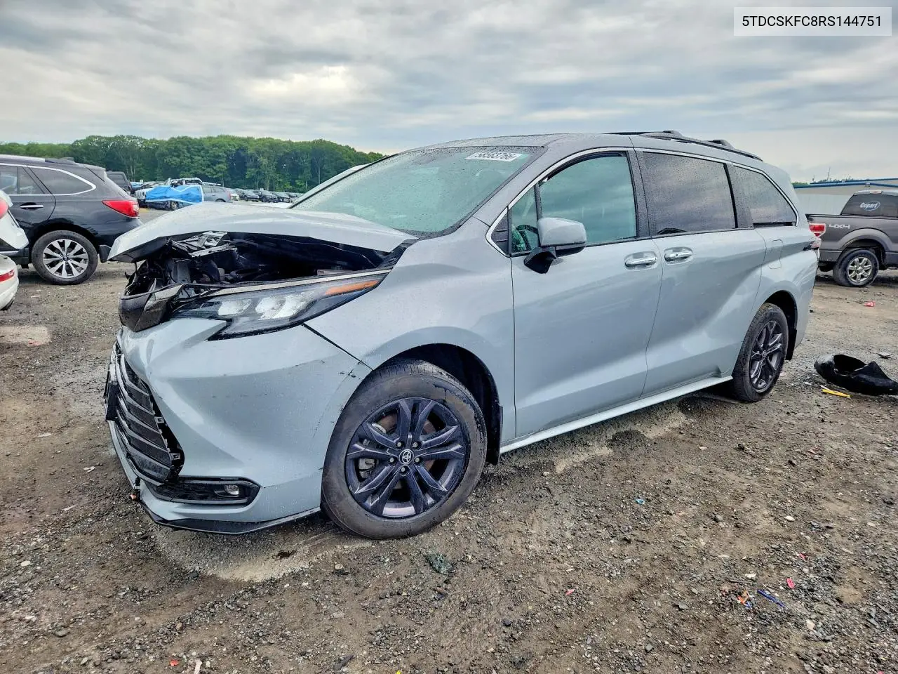 2024 Toyota Sienna Woodland Edition VIN: 5TDCSKFC8RS144751 Lot: 58563766
