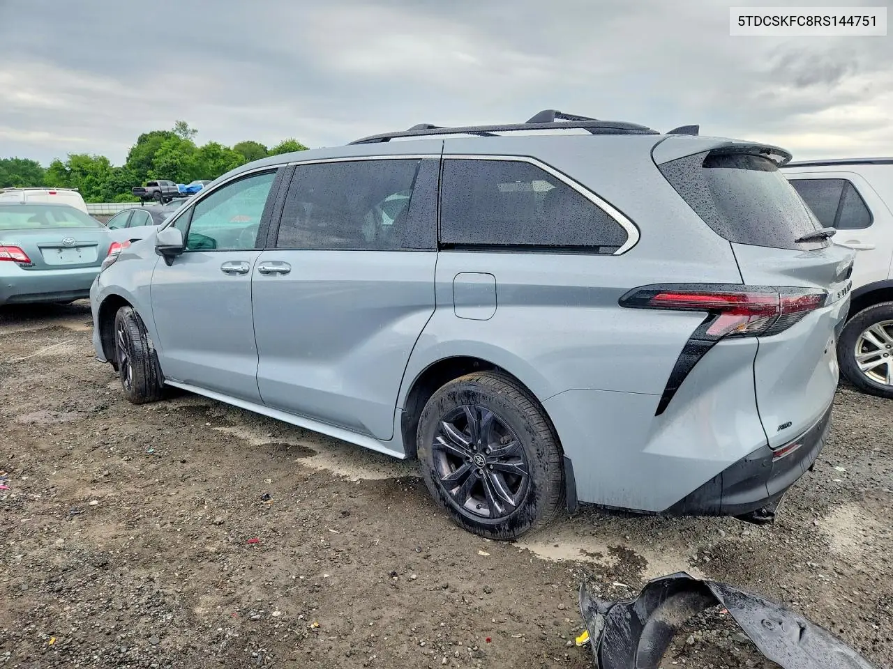 2024 Toyota Sienna Woodland Edition VIN: 5TDCSKFC8RS144751 Lot: 58563766