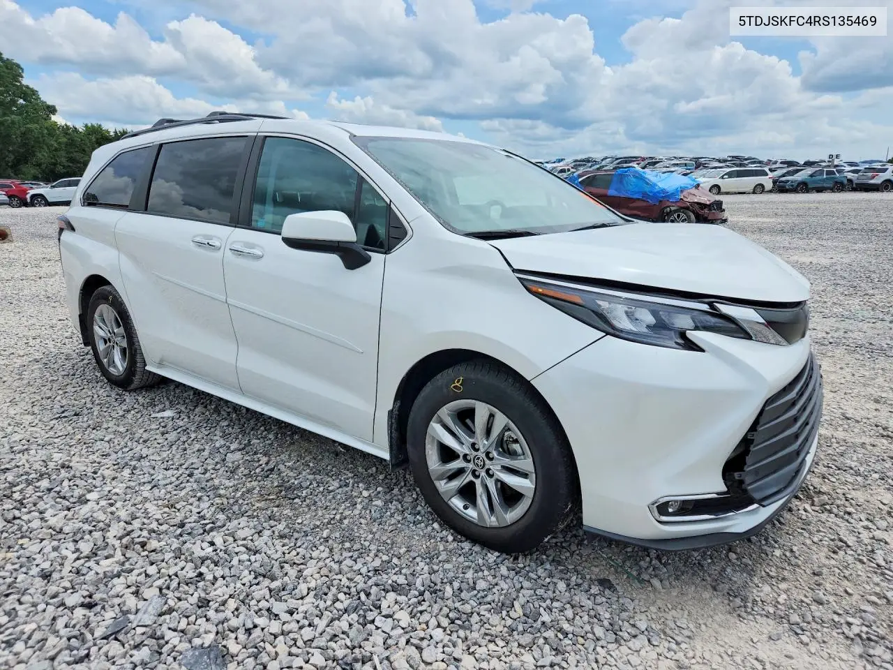 2024 Toyota Sienna Xle 7-Passenger VIN: 5TDJSKFC4RS135469 Lot: 61616316