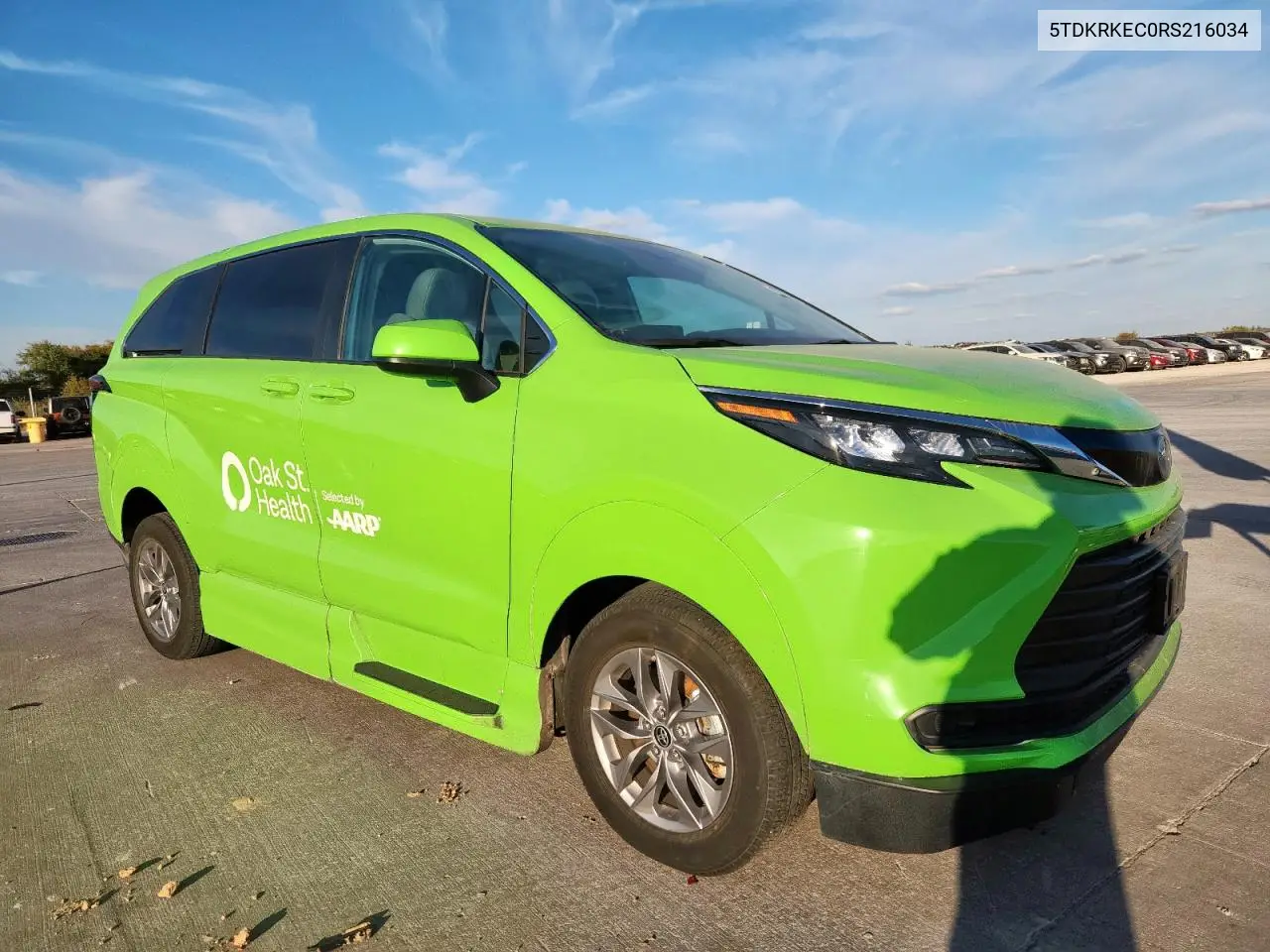 5TDKRKEC0RS216034 2024 Toyota Sienna Le