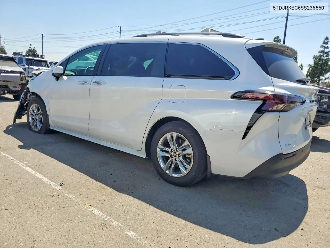 2025 Toyota Sienna Xle 7-Passenger VIN: 5TDJRKEC6SS236550 Lot: 58152076