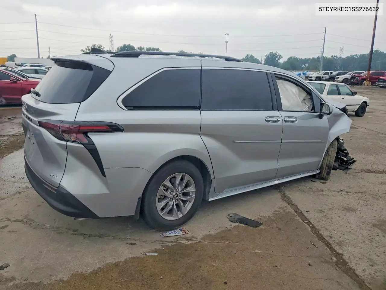 2025 Toyota Sienna Xle 8-Passenger VIN: 5TDYRKEC1SS276632 Lot: 62070386