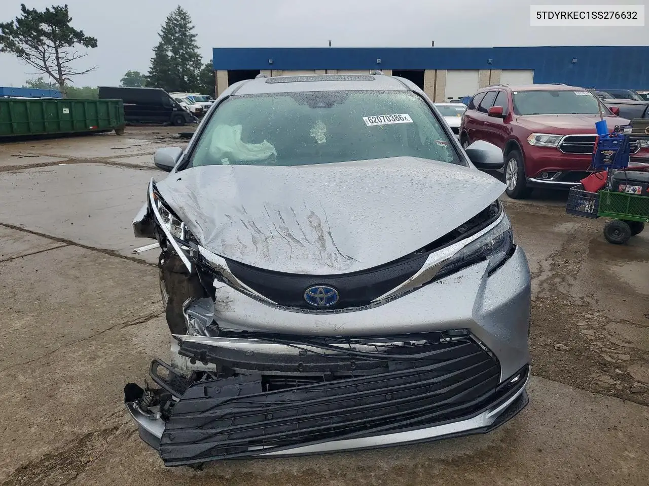 2025 Toyota Sienna Xle 8-Passenger VIN: 5TDYRKEC1SS276632 Lot: 62070386