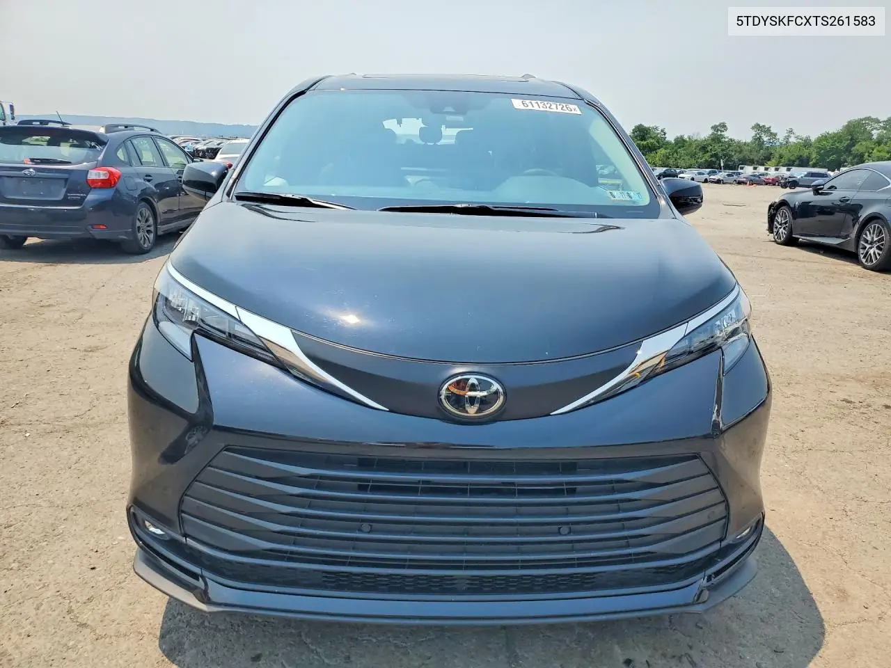 2026 Toyota Sienna Xle 7-Passenger VIN: 5TDYSKFCXTS261583 Lot: 61132726