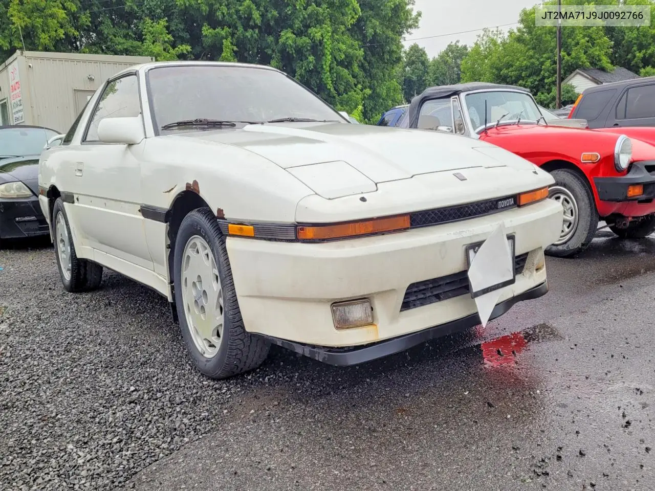 1988 Toyota Supra Turbo VIN: JT2MA71J9J0092766 Lot: 62074416