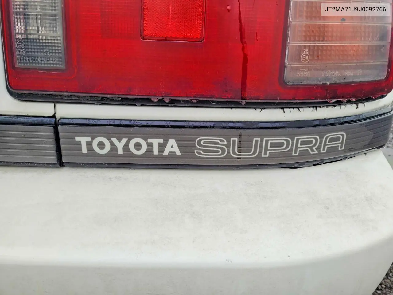 1988 Toyota Supra Turbo VIN: JT2MA71J9J0092766 Lot: 62074416