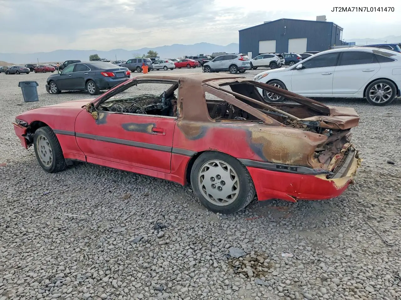 1990 Toyota Supra Sport Roof VIN: JT2MA71N7L0141470 Lot: 61414746