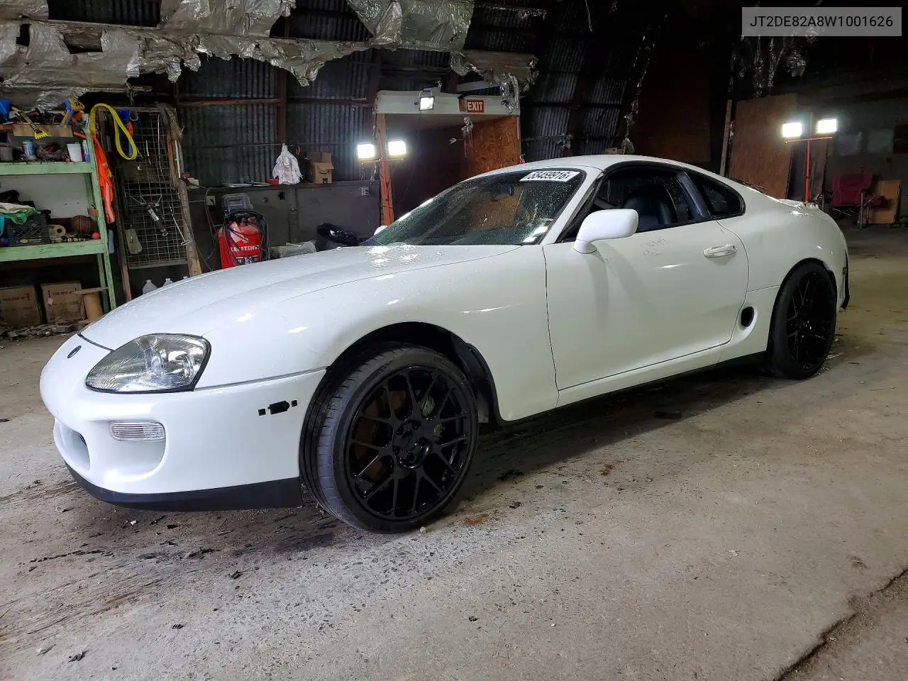 1998 Toyota Supra Sport Roof VIN: JT2DE82A8W1001626 Lot: 55459916