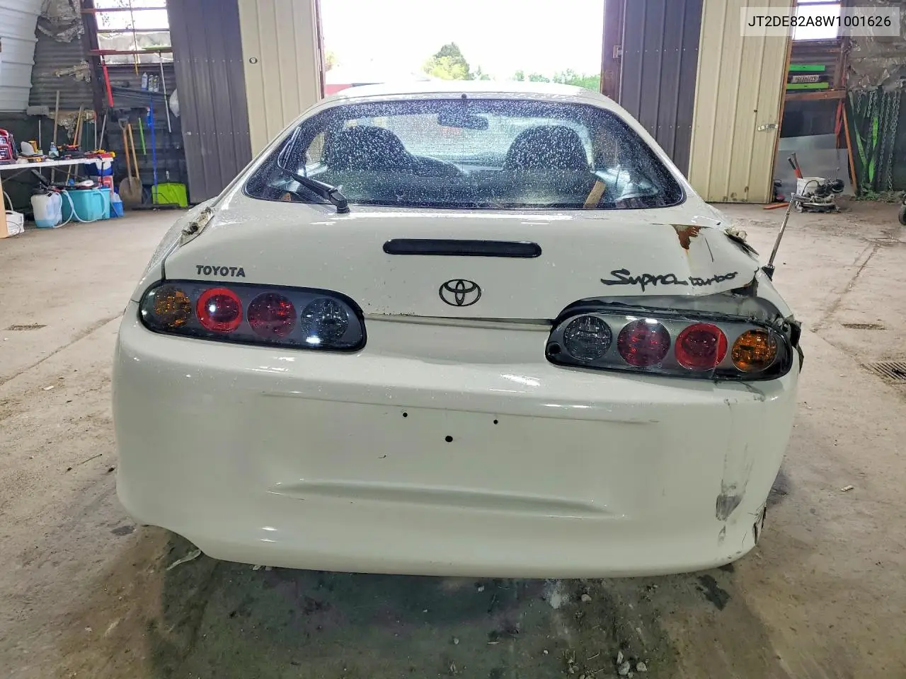 1998 Toyota Supra Sport Roof VIN: JT2DE82A8W1001626 Lot: 55459916