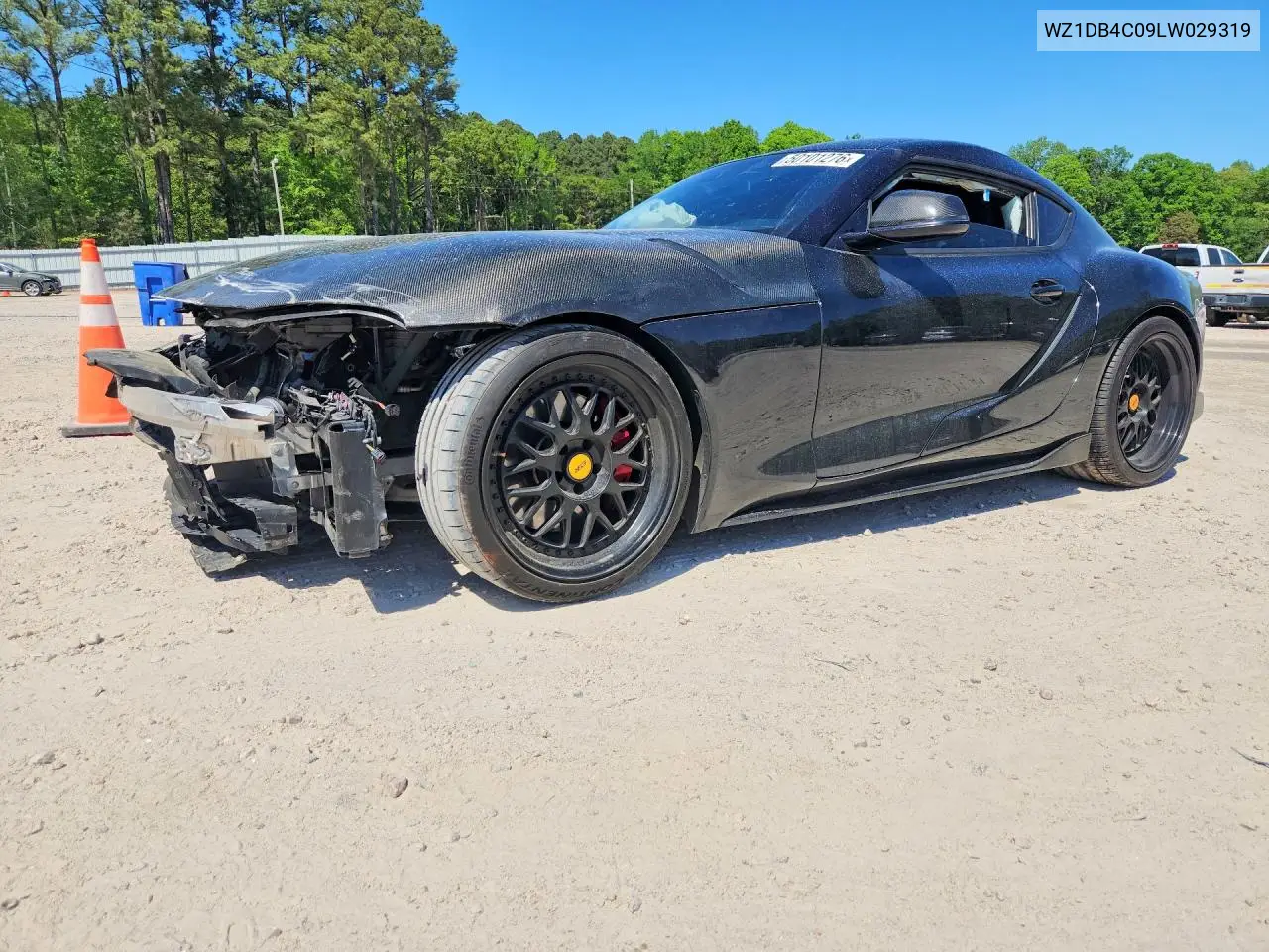 2020 Toyota Gr Supra 3.0 Premium VIN: WZ1DB4C09LW029319 Lot: 50101276
