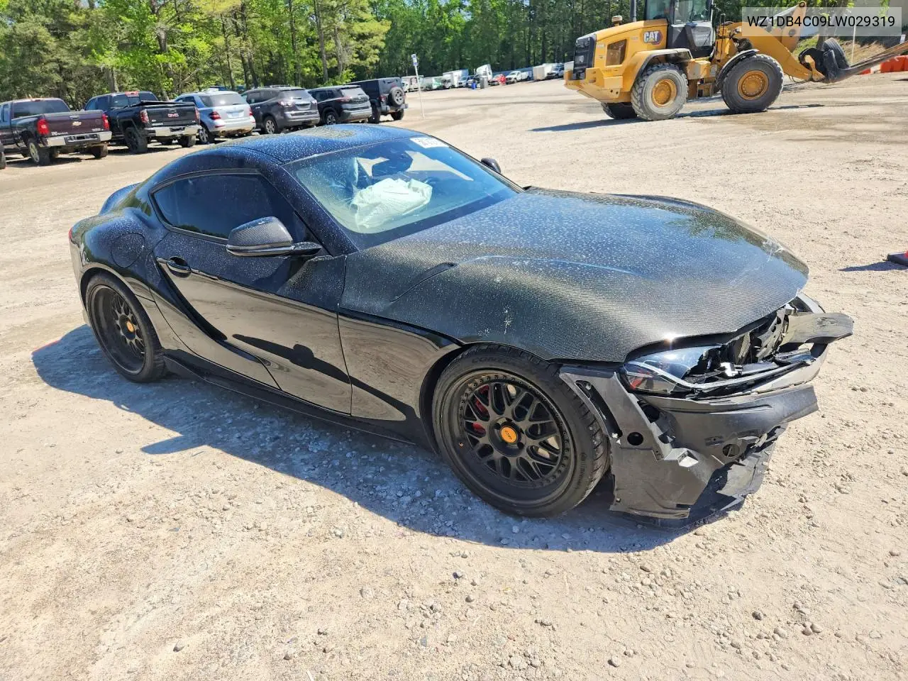 2020 Toyota Gr Supra 3.0 Premium VIN: WZ1DB4C09LW029319 Lot: 50101276