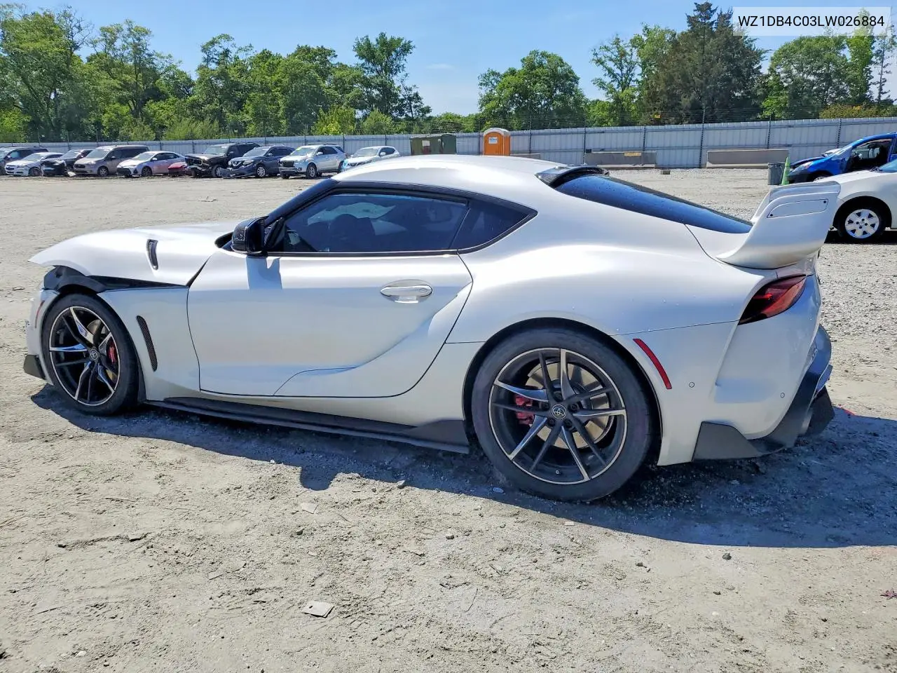 2020 Toyota Gr Supra 3.0 Premium VIN: WZ1DB4C03LW026884 Lot: 52205456