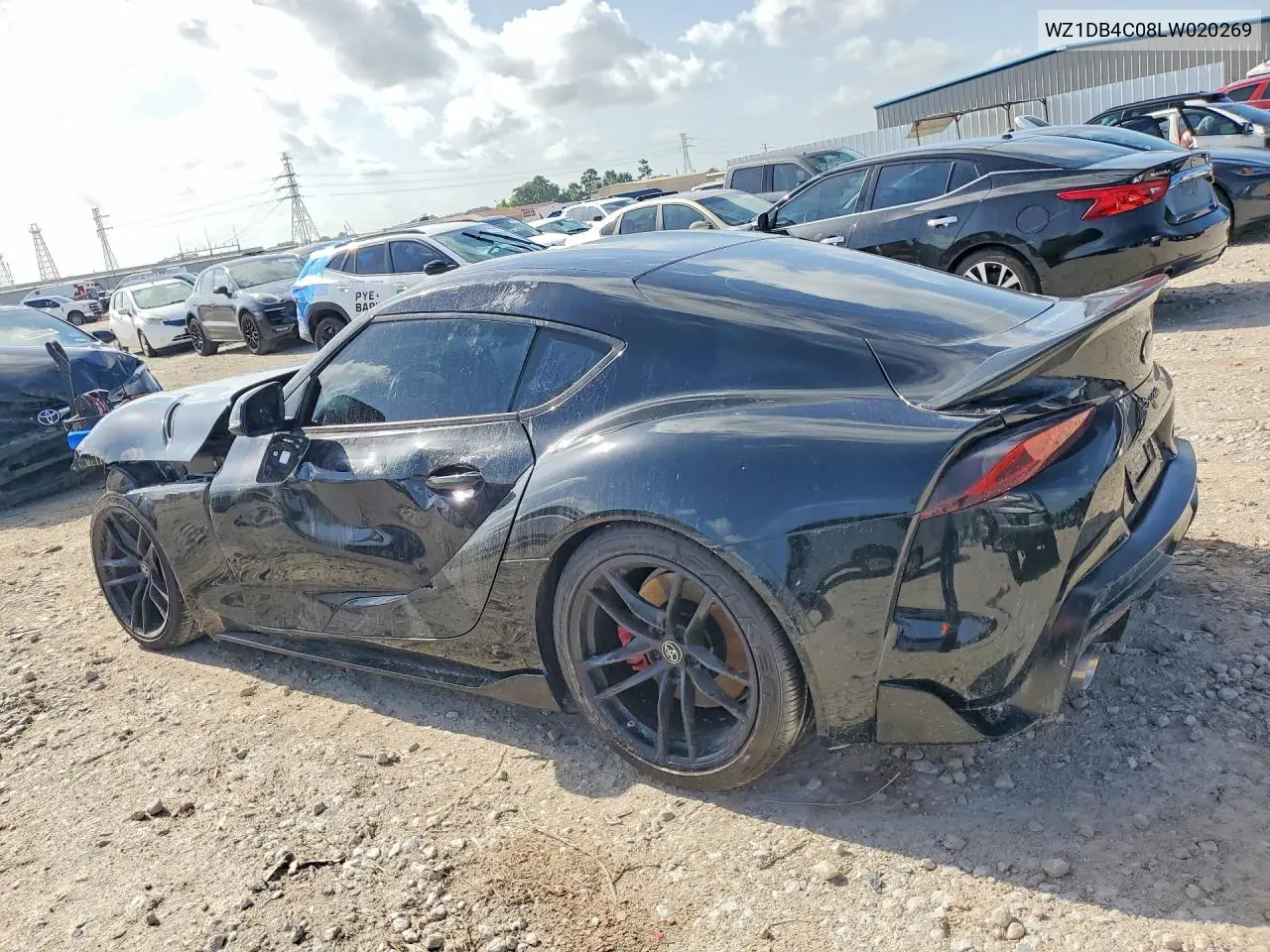 2020 Toyota Gr Supra Launch Edition VIN: WZ1DB4C08LW020269 Lot: 57401986