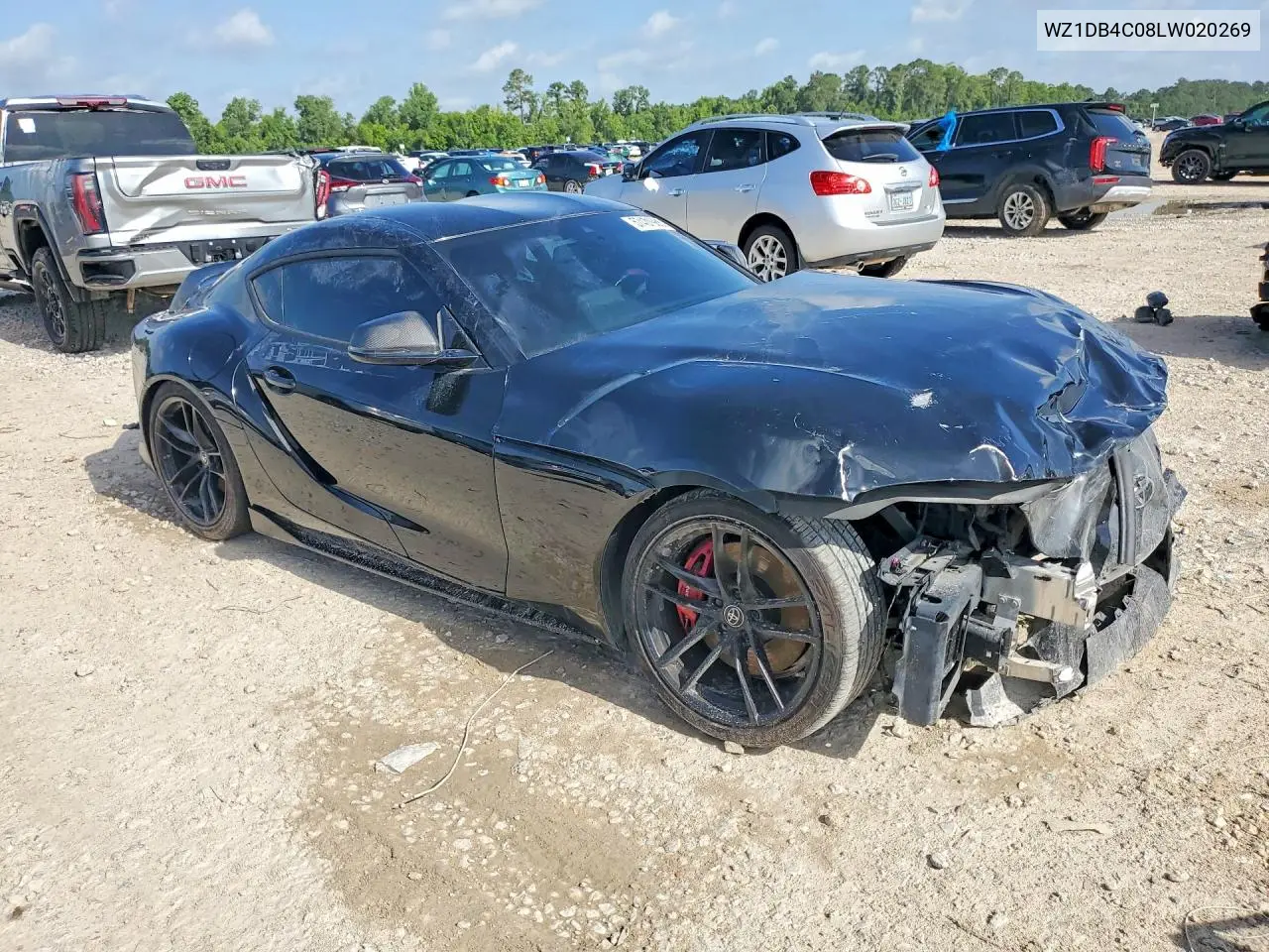 2020 Toyota Gr Supra Launch Edition VIN: WZ1DB4C08LW020269 Lot: 57401986