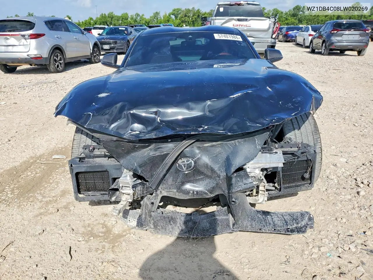 2020 Toyota Gr Supra Launch Edition VIN: WZ1DB4C08LW020269 Lot: 57401986