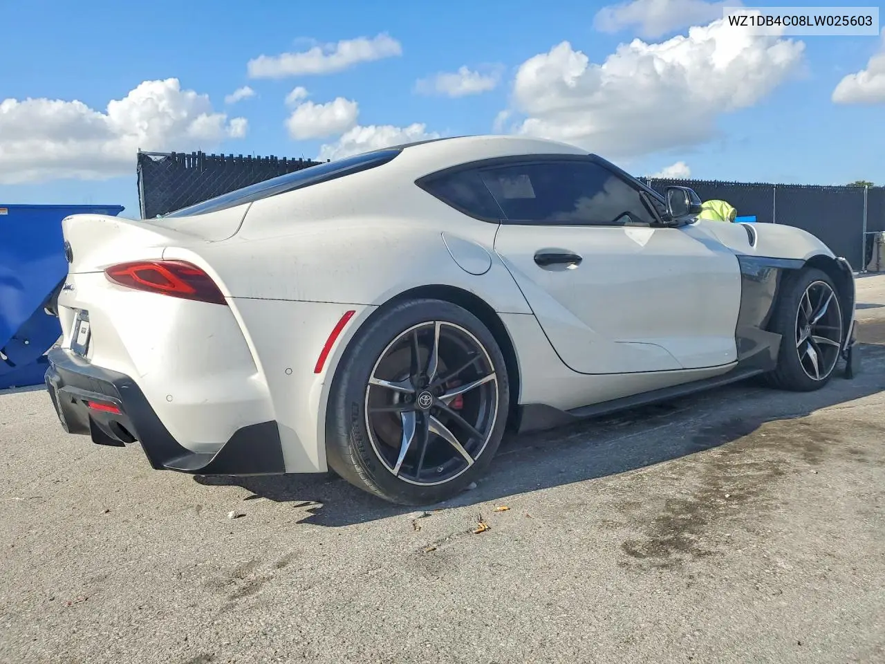 2020 Toyota Gr Supra 3.0 Premium VIN: WZ1DB4C08LW025603 Lot: 59613876