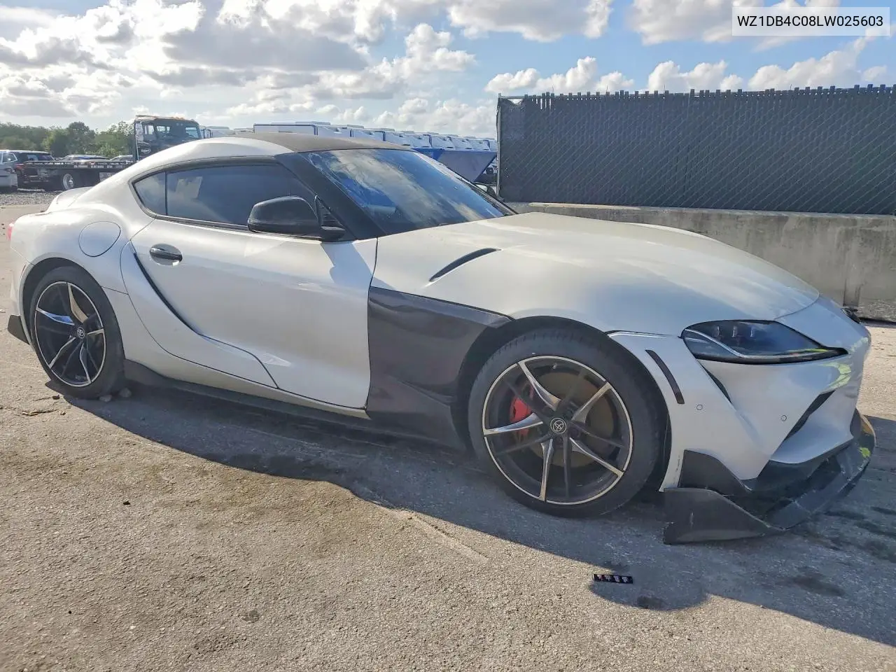 2020 Toyota Gr Supra 3.0 Premium VIN: WZ1DB4C08LW025603 Lot: 59613876