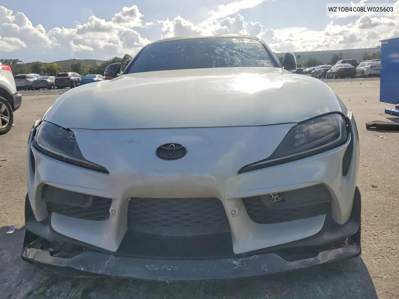 2020 Toyota Gr Supra 3.0 Premium VIN: WZ1DB4C08LW025603 Lot: 59613876