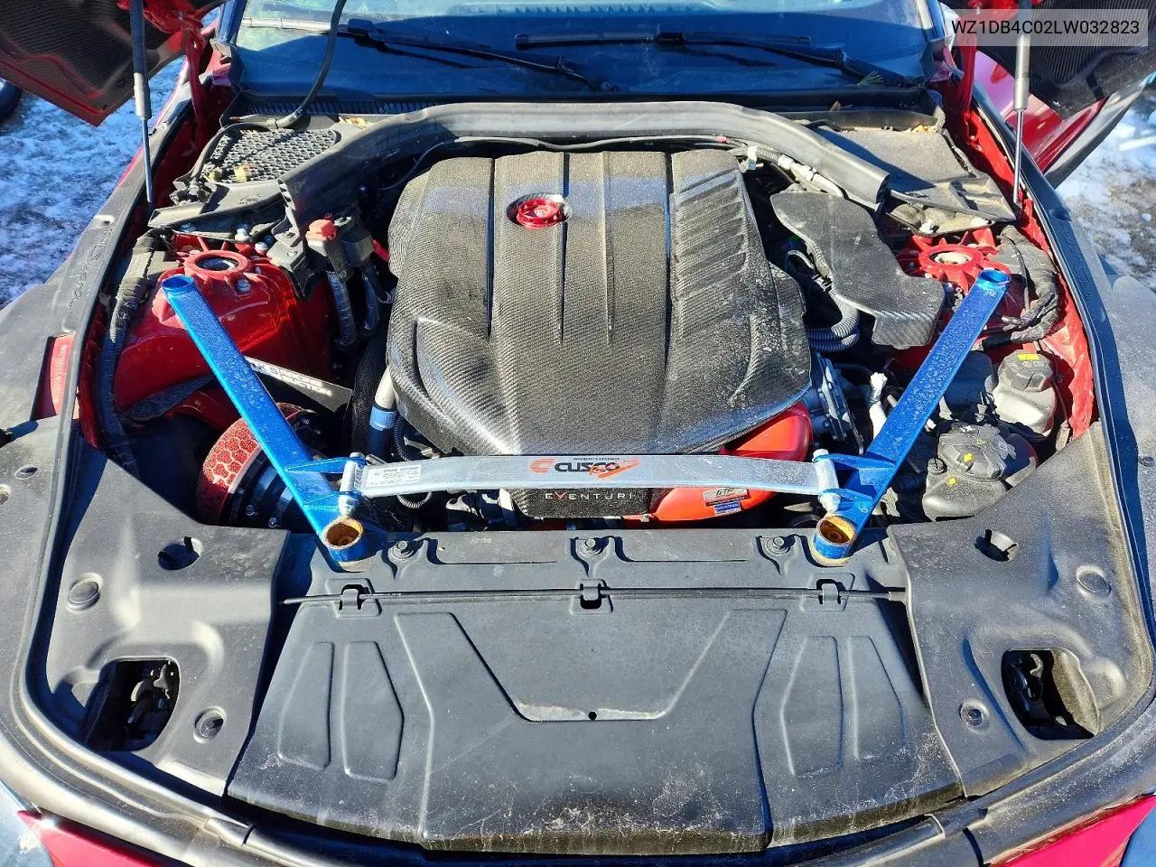 2020 Toyota Supra Base VIN: WZ1DB4C02LW032823 Lot: 61379396