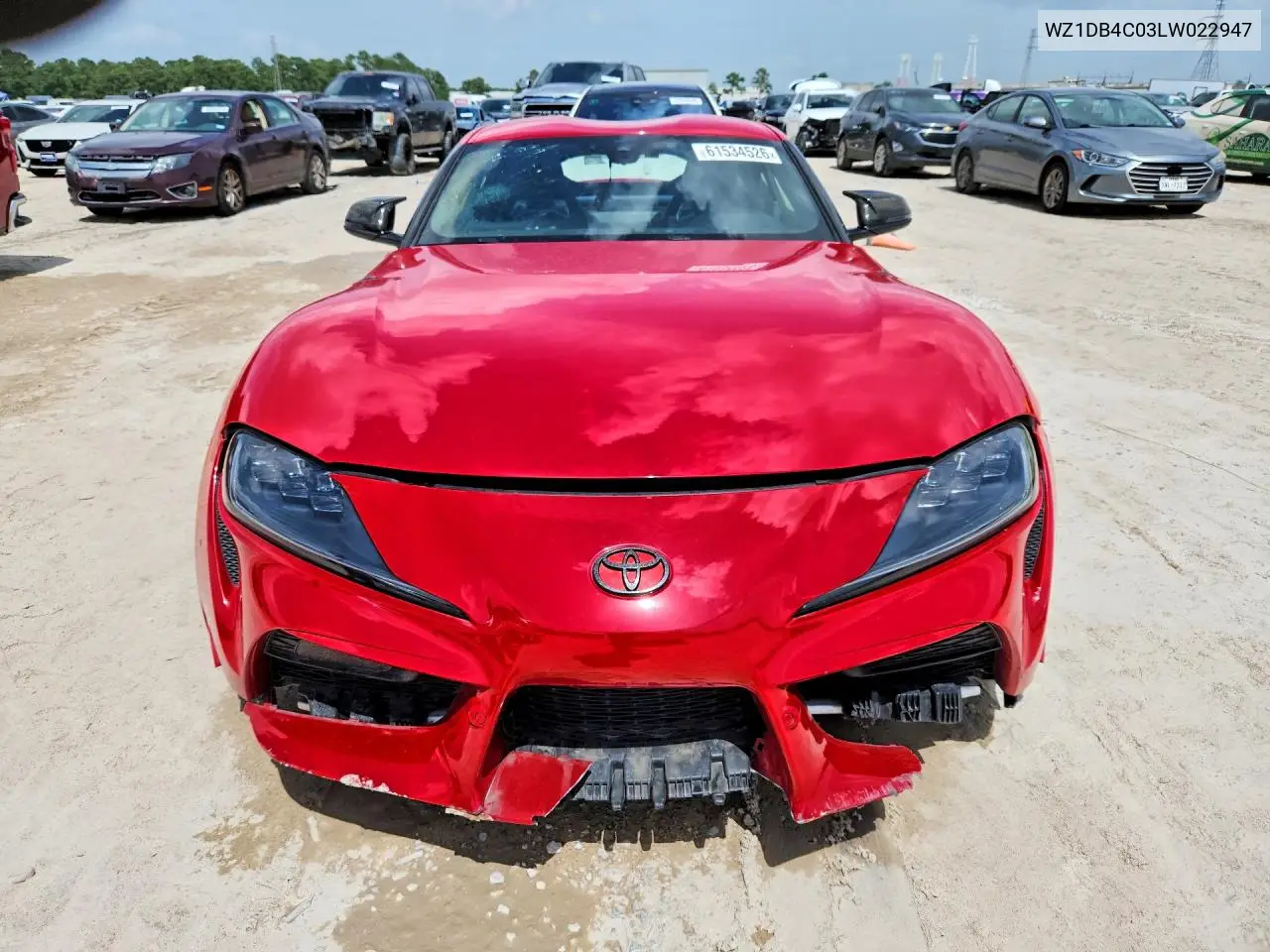 2020 Toyota Gr Supra Launch Edition VIN: WZ1DB4C03LW022947 Lot: 61534526