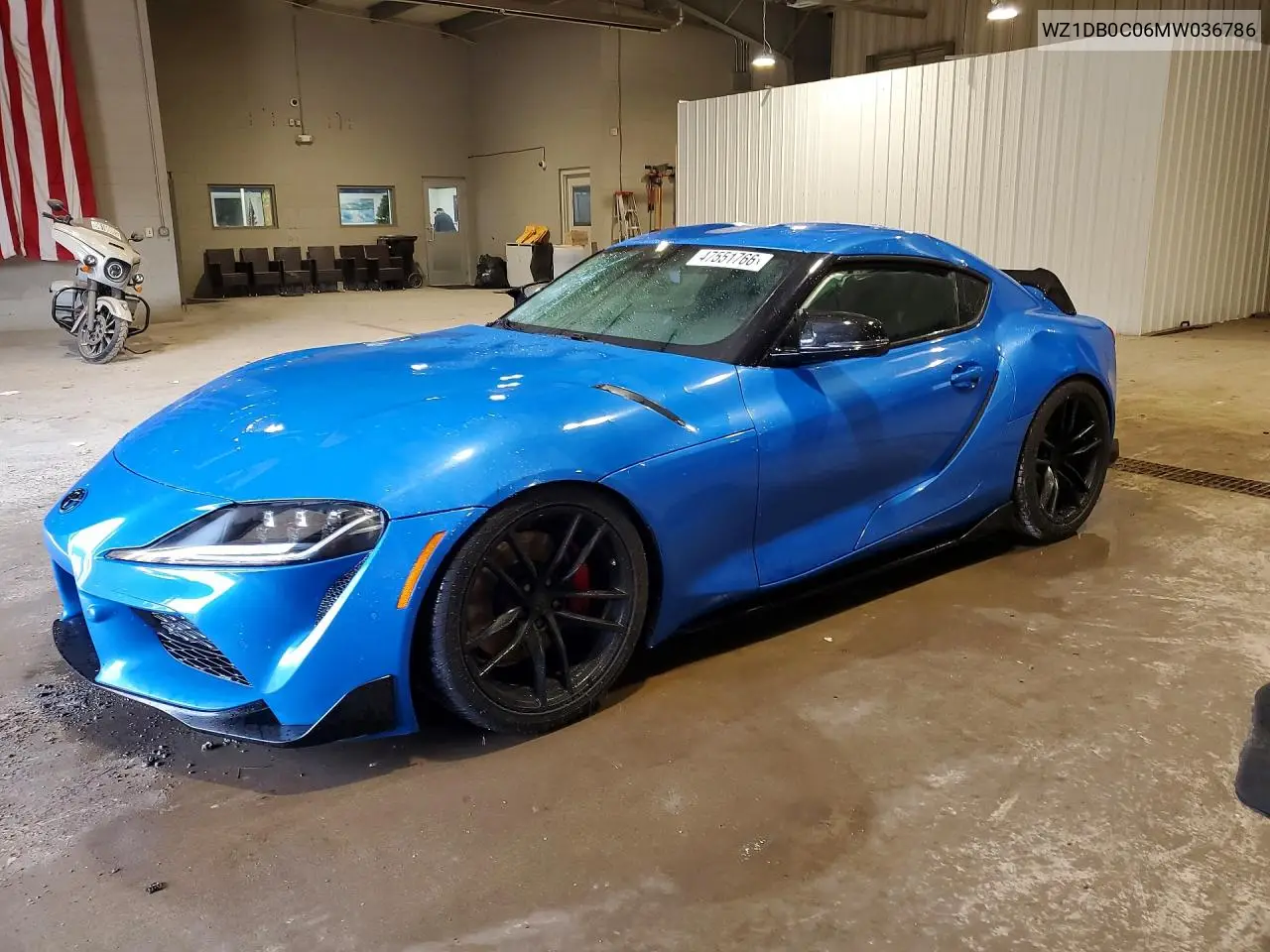 2021 Toyota Gr Supra A91 Edition VIN: WZ1DB0C06MW036786 Lot: 47551766