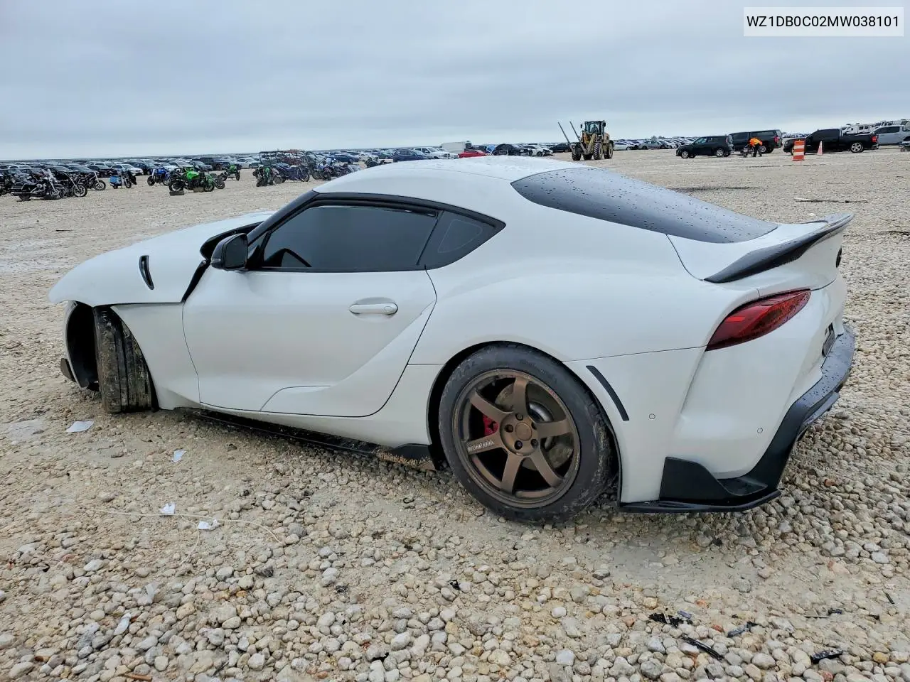 2021 Toyota Gr Supra 3.0 Premium VIN: WZ1DB0C02MW038101 Lot: 50712106