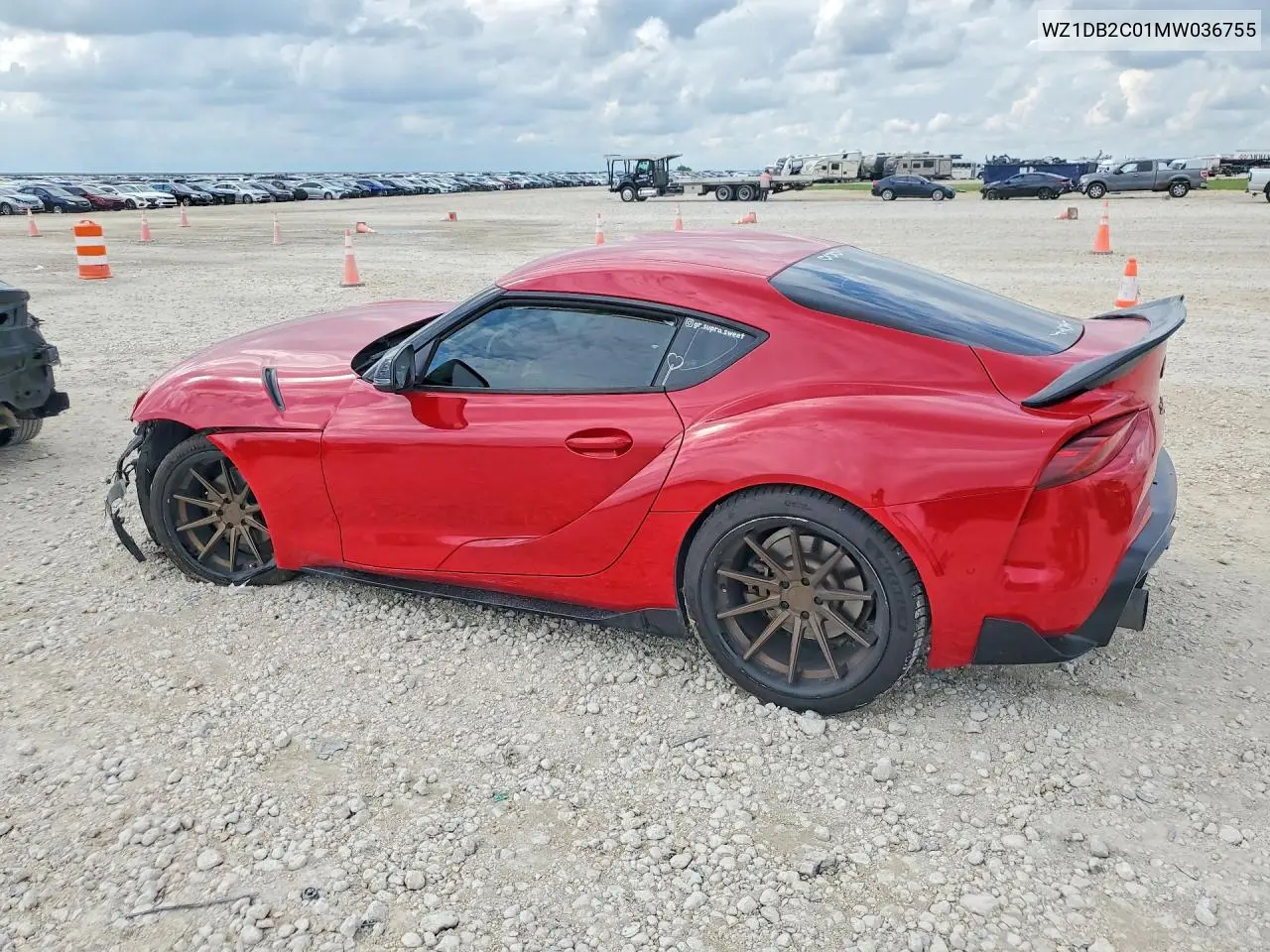2021 Toyota Gr Supra 2.0 VIN: WZ1DB2C01MW036755 Lot: 54729076