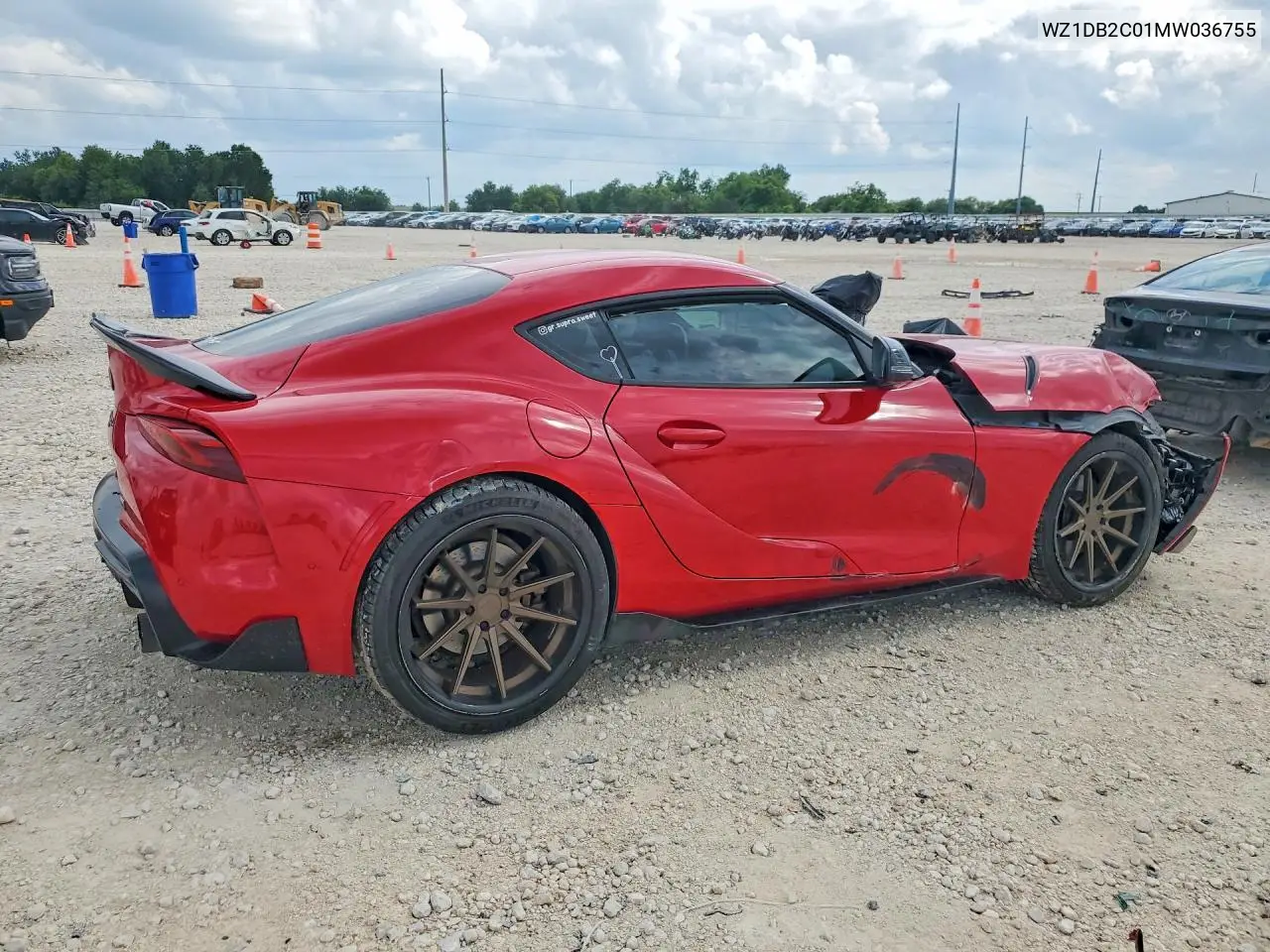 2021 Toyota Gr Supra 2.0 VIN: WZ1DB2C01MW036755 Lot: 54729076