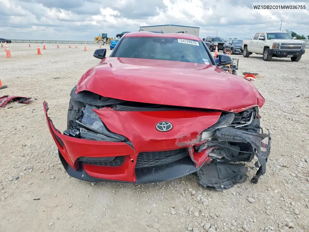 2021 Toyota Gr Supra 2.0 VIN: WZ1DB2C01MW036755 Lot: 54729076