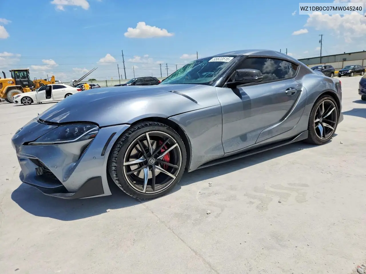 2021 Toyota Gr Supra 3.0 Premium VIN: WZ1DB0C07MW045240 Lot: 55823516