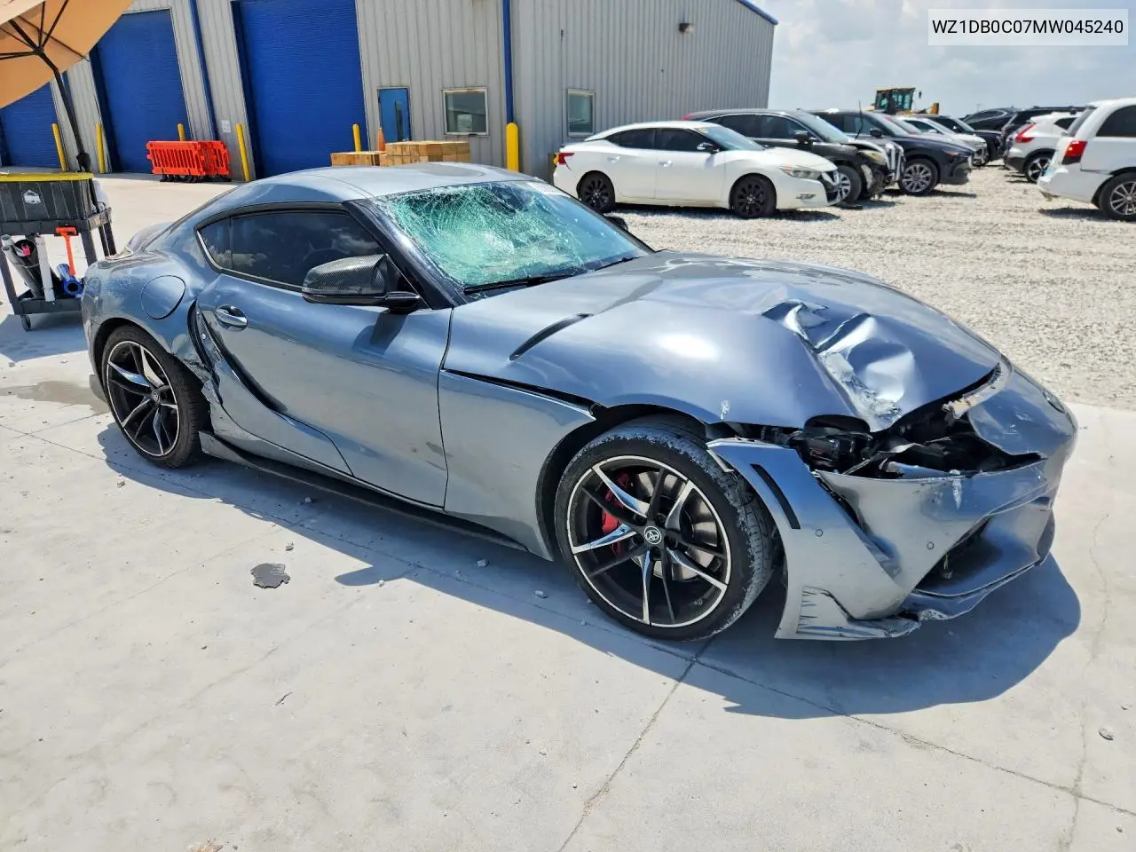 2021 Toyota Gr Supra 3.0 Premium VIN: WZ1DB0C07MW045240 Lot: 55823516