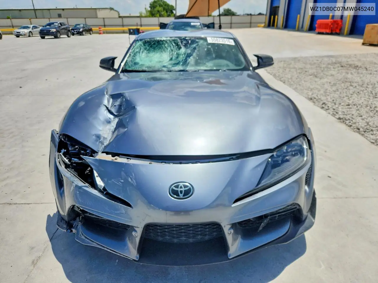 2021 Toyota Gr Supra 3.0 Premium VIN: WZ1DB0C07MW045240 Lot: 55823516