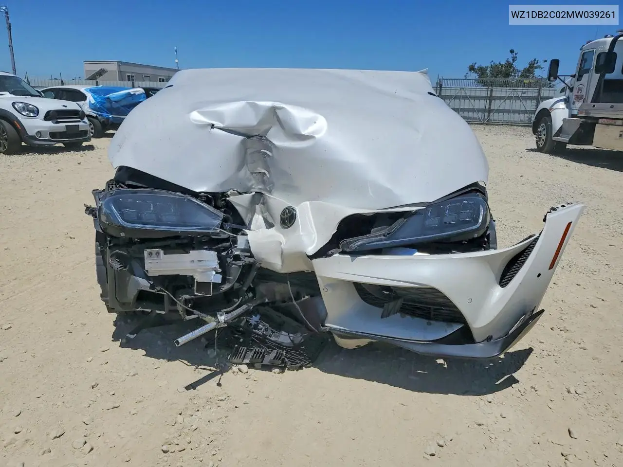 2021 Toyota Gr Supra 2.0 VIN: WZ1DB2C02MW039261 Lot: 58148526
