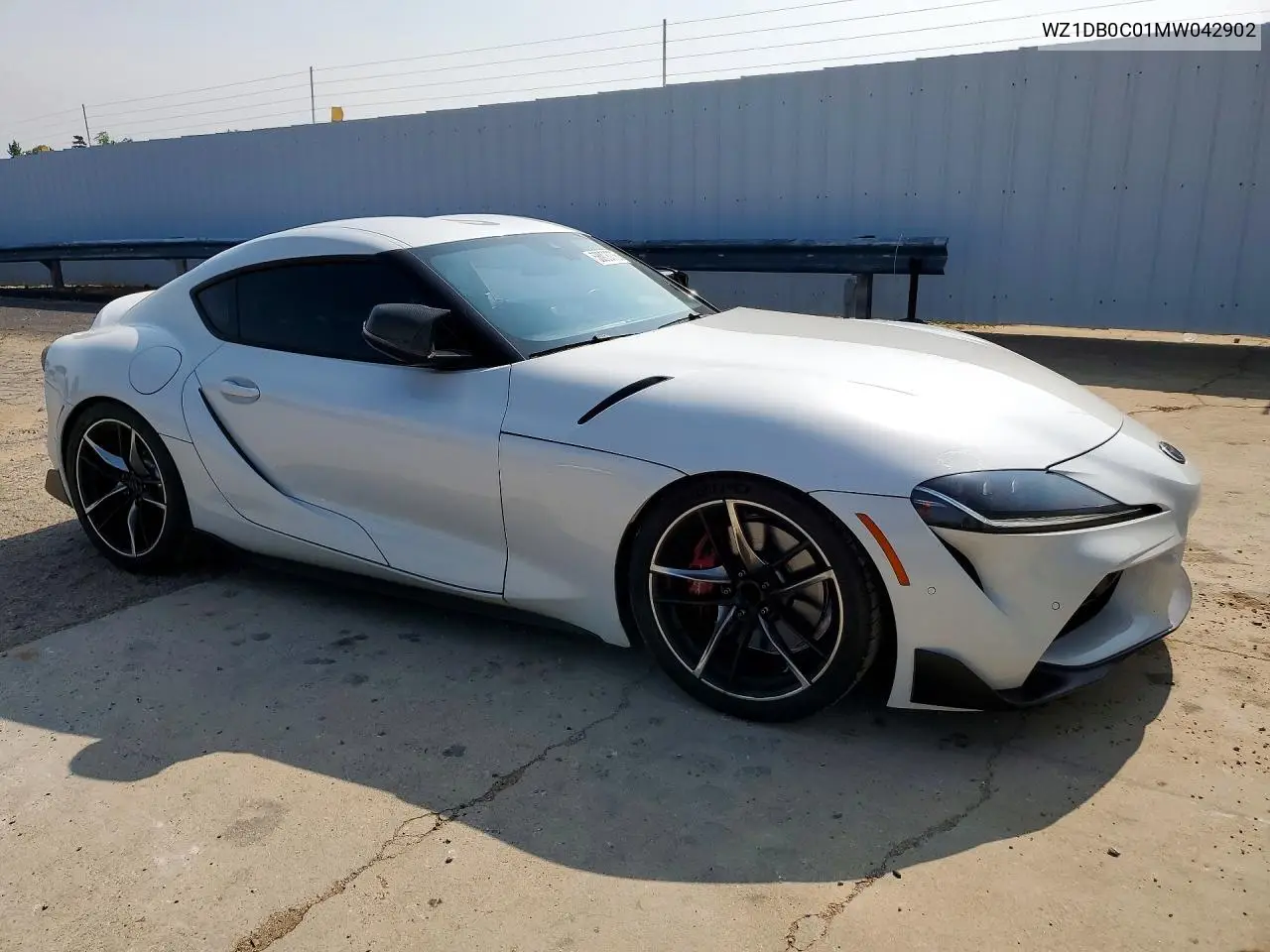 2021 Toyota Gr Supra 3.0 Premium VIN: WZ1DB0C01MW042902 Lot: 58908776