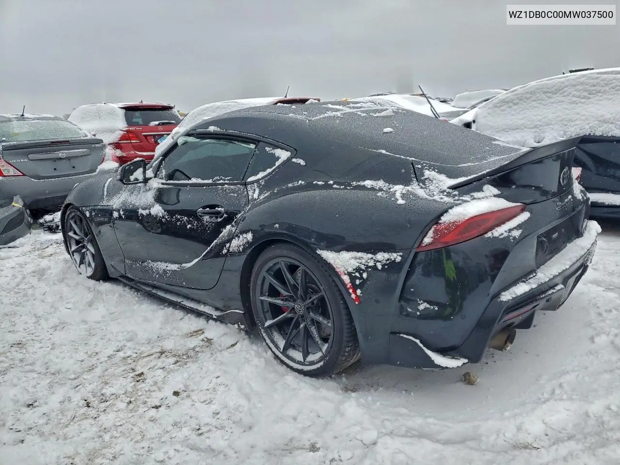 2021 Toyota Gr Supra A91 Edition VIN: WZ1DB0C00MW037500 Lot: 72496835