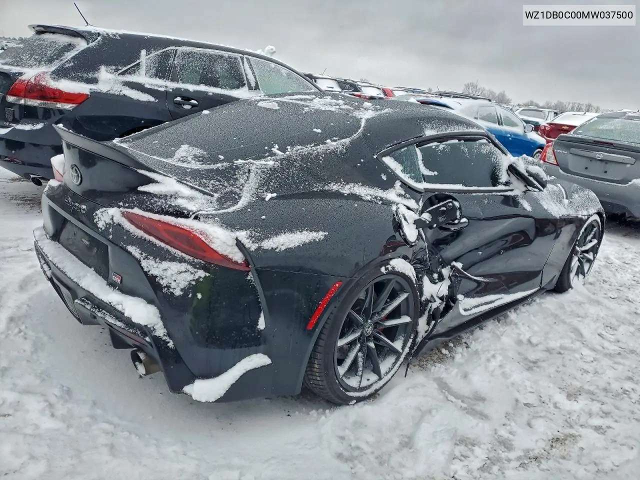 2021 Toyota Gr Supra A91 Edition VIN: WZ1DB0C00MW037500 Lot: 72496835