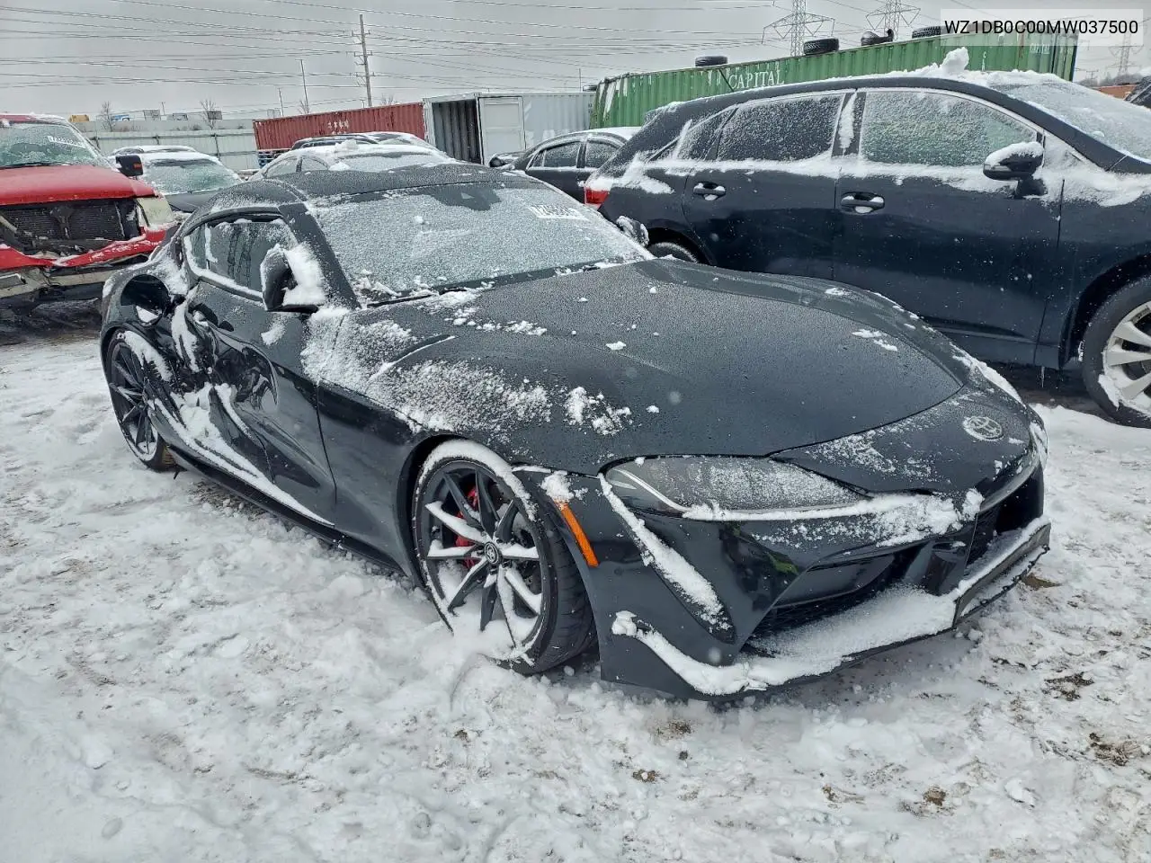 2021 Toyota Gr Supra A91 Edition VIN: WZ1DB0C00MW037500 Lot: 72496835