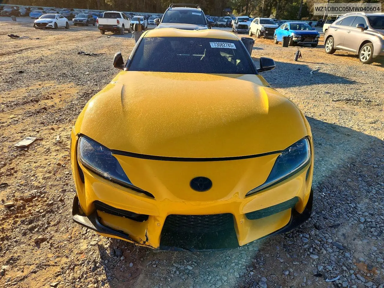 2021 Toyota Supra Base VIN: WZ1DB0C05MW040604 Lot: 73082785